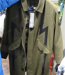 市场上装-中长外套-（实拍）时尚男装中长外套