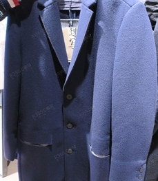市场上装-中长外套-（实拍）时尚男装中长外套