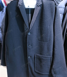市场上装-中长外套-（实拍）时尚男装中长外套