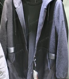 市场上装-中长外套-（实拍）时尚男装中长外套