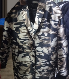 市场上装-中长外套-（实拍）时尚男装中长外套