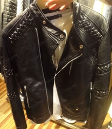 市场上装-皮衣-（实拍）时尚男装皮衣