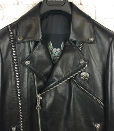 市场上装-皮衣-时尚男装皮衣