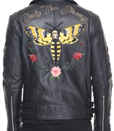 市场上装-皮衣-时尚男装皮衣