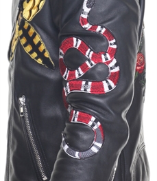 市场上装-皮衣-时尚男装皮衣