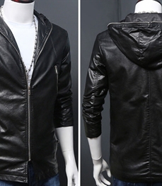 市场上装-皮衣-时尚男装皮衣