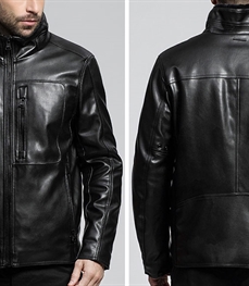 市场上装-皮衣-时尚男装皮衣