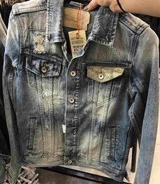 市场上装-夹克-（实拍）时尚男装夹克