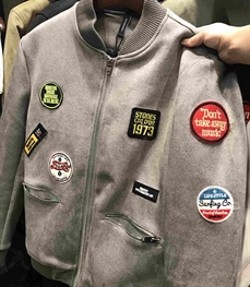 市场上装-夹克-（实拍）时尚男装夹克