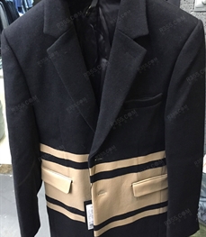 市场上装-中长外套-（实拍）时尚男装中长外套