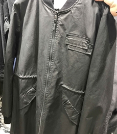 市场上装-中长外套-（实拍）时尚男装中长外套