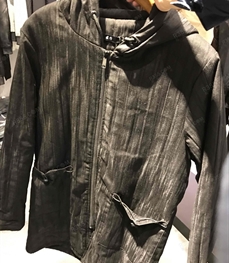 市场上装-中长外套-（实拍）时尚男装中长外套