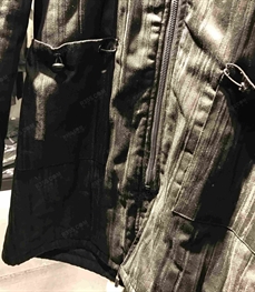 市场上装-中长外套-（实拍）时尚男装中长外套