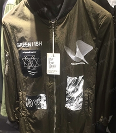 市场上装-中长外套-（实拍）时尚男装中长外套