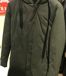 市场上装-棉衣/羽绒服-（实拍）时尚男装棉服