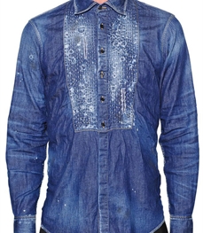 市场上装-衬衫-休闲男装衬衫