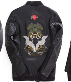 市场上装-皮衣-休闲男装皮衣