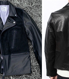 市场上装-皮衣-时尚男装皮衣
