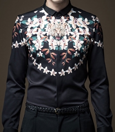 市场上装-衬衫-时尚男装衬衫