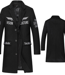 市场上装-中长外套-时尚男装中长外套