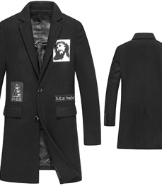 市场上装-中长外套-时尚男装中长外套