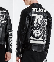 市场上装-皮衣-休闲男装皮衣