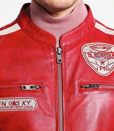 市场上装-皮衣-时尚男装皮衣