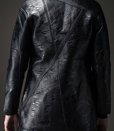 市场上装-皮衣-时尚男装皮衣