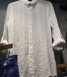 市场上装-衬衫-（实拍）时尚男装衬衫