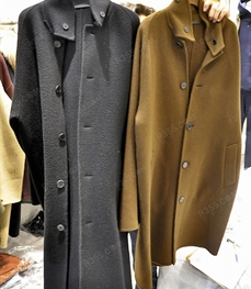 市场上装-中长外套-（实拍）时尚男装中长外套