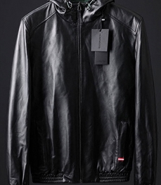 市场上装-皮衣-时尚皮衣