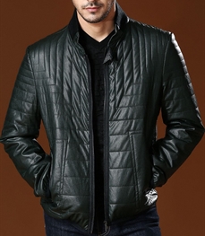 市场上装-皮衣-时尚皮衣