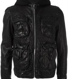 市场上装-皮衣-休闲男装皮衣