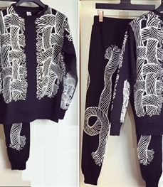 市场上装-套装-休闲男装套装