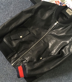 市场上装-皮衣-休闲男装皮衣