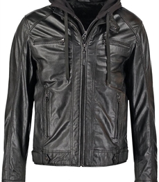 市场上装-皮衣-时尚男装皮衣