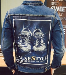 市场上装-夹克-时尚男装夹克