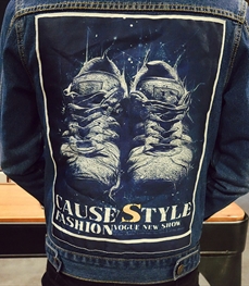 市场上装-夹克-时尚男装夹克