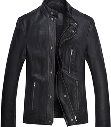 市场上装-皮衣-时尚男装皮衣