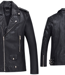 市场上装-皮衣-时尚男装皮衣