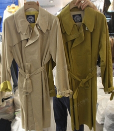 市场上装-中长外套-（实拍）时尚男装中长外套