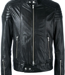 市场上装-皮衣-时尚男装皮衣