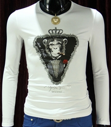 市场上装-T恤-时尚男装T恤