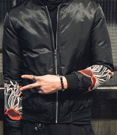 市场上装-夹克-时尚男装夹克