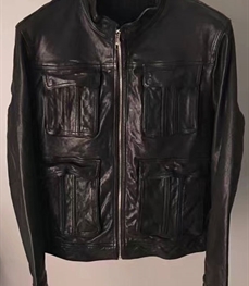 市场上装-皮衣-时尚男装皮衣