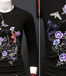 市场上装-T恤-时尚男装T恤