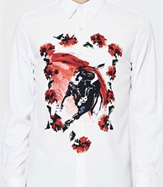 市场上装-衬衫-时尚男装衬衫