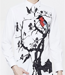 市场上装-衬衫-时尚男装衬衫