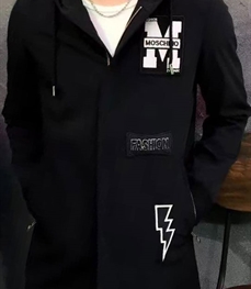 市场上装-中长外套-时尚男装中长外套