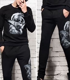 市场上装-套装-休闲男装套装